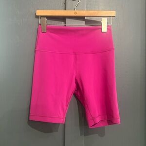 lululemon athletica Fuchsia Bike Shorts